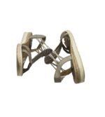 Sandale dama Rieker, 39, imitatie de piele, gri - imagine 5