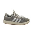 Adidasi barbati Adidas, 47, piele intoarsa, gri