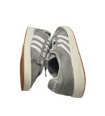 Adidasi barbati Adidas, 47, piele intoarsa, gri - imagine 4