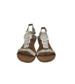 Sandale dama Rieker, 38, imitatie de piele, gri - imagine 3