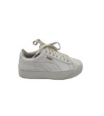 Adidasi dama Puma, 38, imitatie de piele, alb