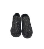 Pantofi dama  41, material textil, negru - imagine 3