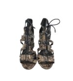 Sandale dama New Look, 38, imitație de piele, gri bej - imagine 4