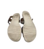 Sandale dama Bench, 41, material textil, albastru alb - imagine 5