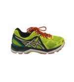 Adidasi barbati Asics, 44, imitatie de piele, material textil, galben