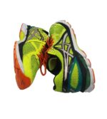 Adidasi barbati Asics, 44, imitatie de piele, material textil, galben - imagine 4