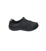 Adidasi dama Skechers, 37, imitatie de piele, piele intoarsa, negru