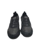 Adidasi dama Skechers, 37, imitatie de piele, piele intoarsa, negru - imagine 3