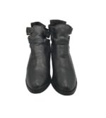 Botine dama Skopy, 39, imitatie de piele, negru - imagine 3