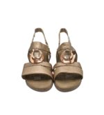 Sandale dama Cushion-Walk, 39, imitatie de piele, auriu - imagine 4