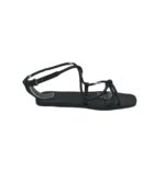 Sandale dama H&M, 39, imitatie de piele, negru