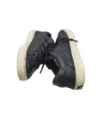 Tenisi dama Skechers, 39, piele, negru - imagine 4