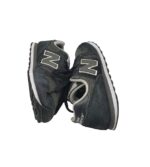 Adidasi dama New Balance, 37, piele intoarsa, negru - imagine 4
