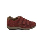 Adidasi dama Hartjes, 41, piele intoarsa, rosu