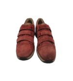 Adidasi dama Hartjes, 41, piele intoarsa, rosu - imagine 3