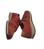 Adidasi dama Hartjes, 41, piele intoarsa, rosu - imagine 4