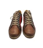 Pantofi barbati Five, 44, piele, maro rosu - imagine 3