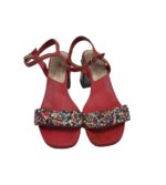 Sandale dama Hispanitas, 38, piele, rosu - imagine 3