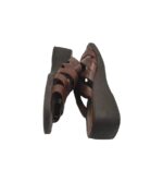 Saboti dama Claudia, 38, piele, maro - imagine 4