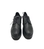 Pantofi dama 39, imitatie de piele, negru - imagine 2