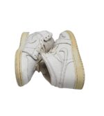 Adidasi dama Nike Jordan, 38, imitatie de piele, piele, alb - imagine 4