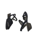 Sandale dama Gabor, 40, piele intoarsa, negru - imagine 3