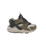 Adidasi dama Nike, 39, material textil, piele, alb bej