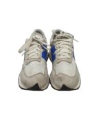 Adidasi barbati New Balance 43, piele intoarsa, material textil, gri albastru - imagine 3