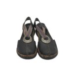 Sandale dama Rieker, 39, imitatie de piele, piele, negru - imagine 3