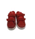 Adidasi copii Puma, 34, piele intoarsa, rosu - imagine 3