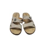 Saboti dama Lisanne, 39, imitatie de piele, bej - imagine 3