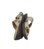 Saboti dama Lisanne, 39, imitatie de piele, bej - imagine 4