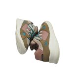 Adidasi copii Hummel, 31, imitatie de piele, material textil, bej - imagine 4