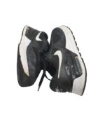 Adidasi dama Nike, 40, piele intoarsa, material textil, negru - imagine 4