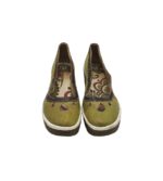 Pantofi dama Fly London, 40, piele, kaki - imagine 3