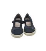 Tenisi copii Vado, 33, piele intoarsa, bleumarin - imagine 3