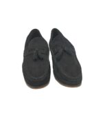 Mocasini barbati Asos, 43, piele intoarsa, negru - imagine 3