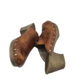 Saboti dama Rieker, 42, piele, maro - imagine 4