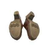 Saboti dama Rieker, 42, piele, maro - imagine 5