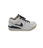 Adidasi barbati Nike, 43, imitatie de piele, piele, alb negru