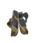 Saboti dama Rieker, 40, piele, bleumarin - imagine 4