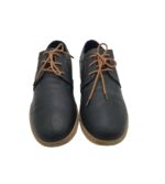 Pantofi barbati Venice, 46, imitatie de piele, negru - imagine 3