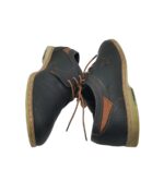 Pantofi barbati Venice, 46, imitatie de piele, negru - imagine 4