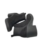 Botine dama Primark, 38, material textil, negru - imagine 4