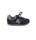 Adidasi dama New Balance, 38, piele intoarsa, negru