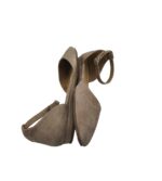 Balerini dama Tamaris, 39, piele intoarsa, bej - imagine 4