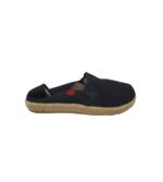 Espadrile barbati Andres, 43, material textil, negru
