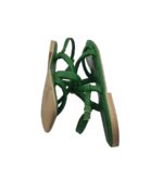 Sandale dama Catwalk, 40, imitatie de piele, verde - imagine 4