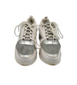 Adidasi dama Blue Box, 40, imitatie de piele, material textil, alb gri - imagine 3