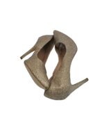 Pantofi dama New Look, 41, imitatie de piele, auriu - imagine 4